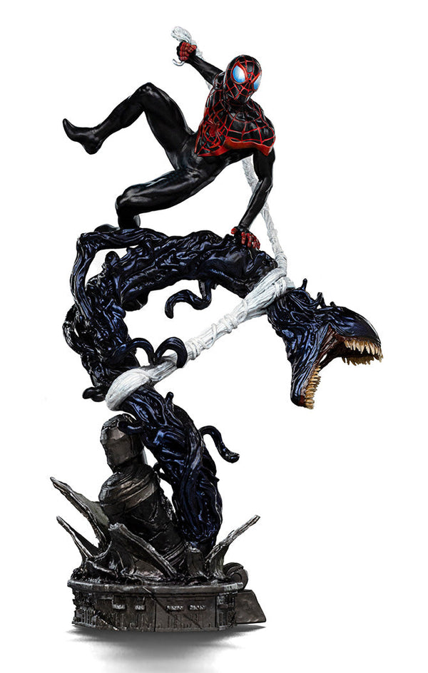 Miles Morales Statue - Spider-Man vs Villains Diorama - BDS Art Scale 1/10 - Marvel Comics
