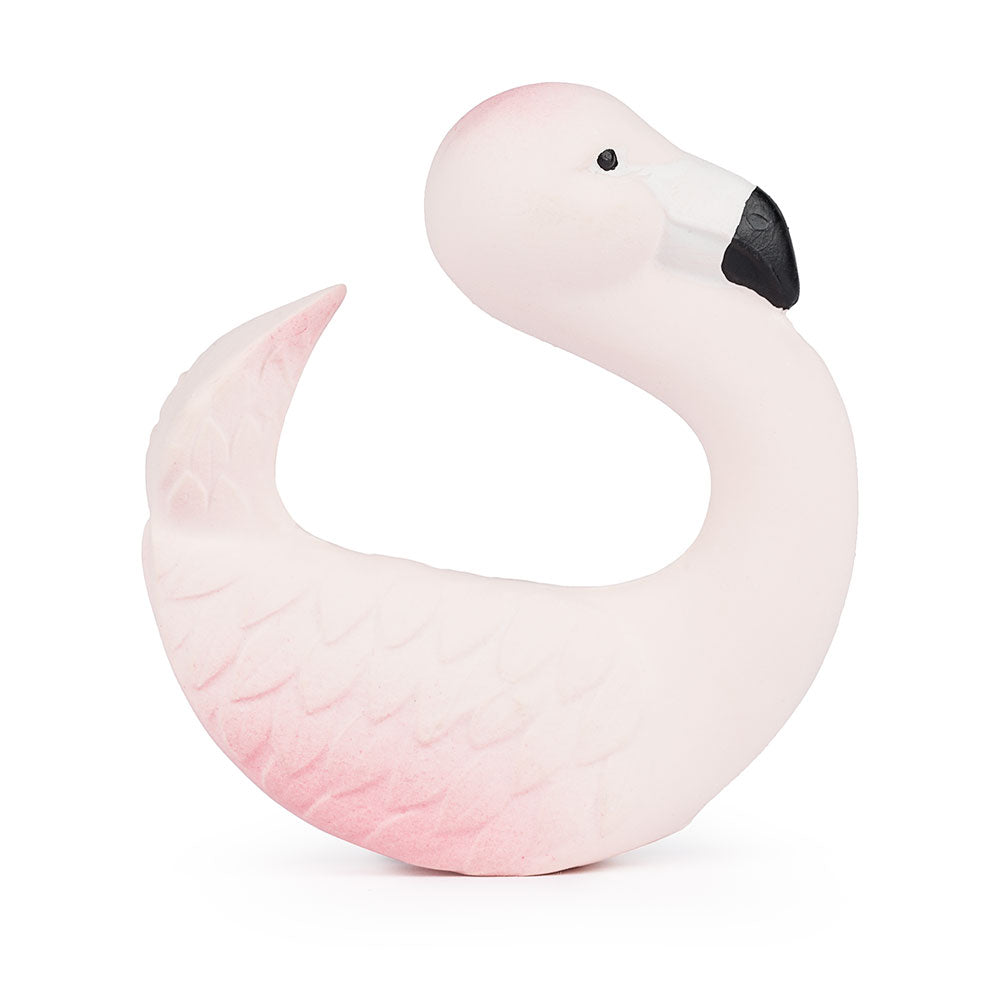 Sky le Flamant Rose – Jouet de Bain et Dentition Bébé