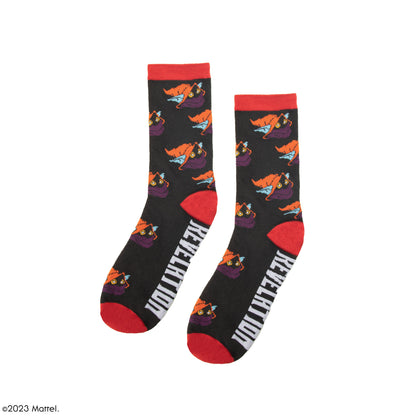 *Set de 3 Paires de Chaussettes Cringer, Tigre de combat & Orko