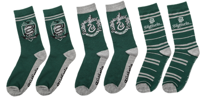 Set de 3 Paires de Chaussettes Serpentard