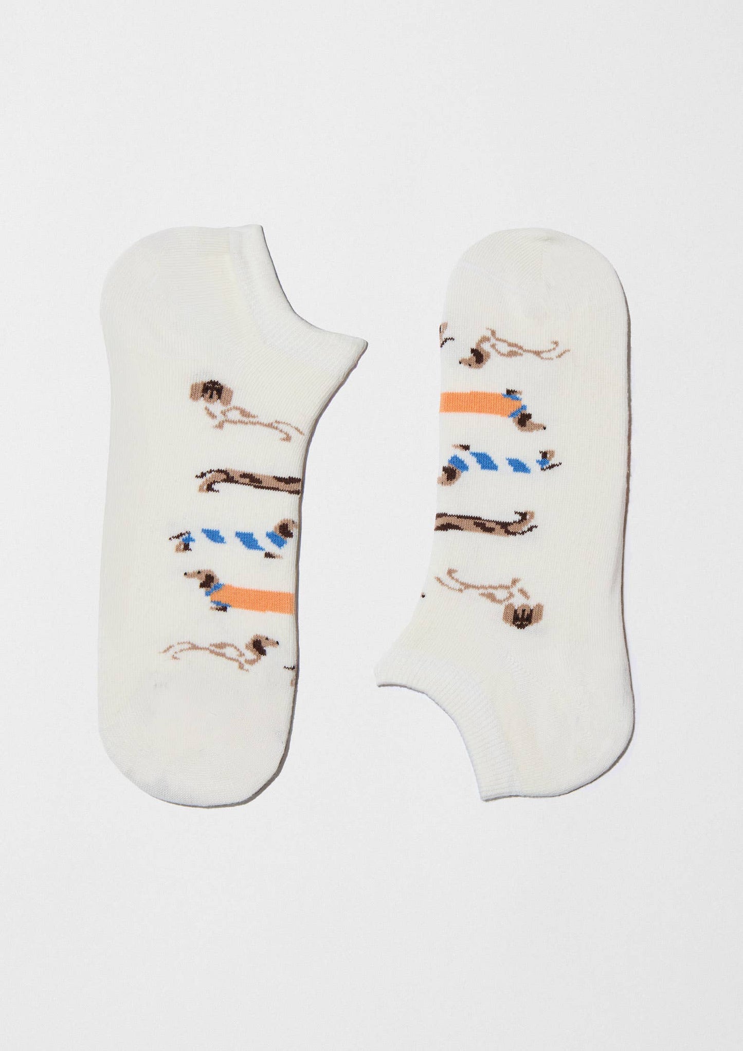 BESOCKS BePets Blue - 100% organic cotton ankle socks