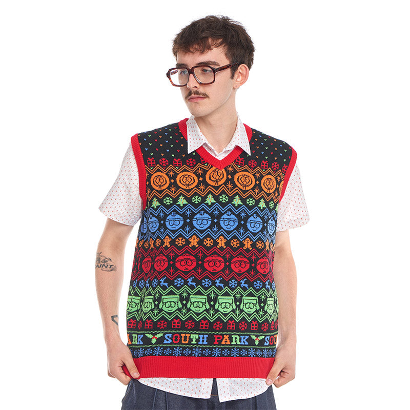 South Park Knitted Christmas Tank Top
