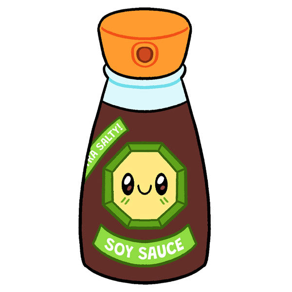 Peluche Comfort Food Squishable – Sauce Soja