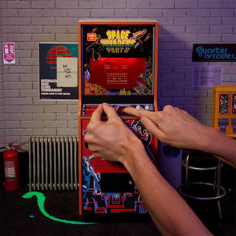 Cabinato arcade da un quarto di pollice Space Invaders Parte II