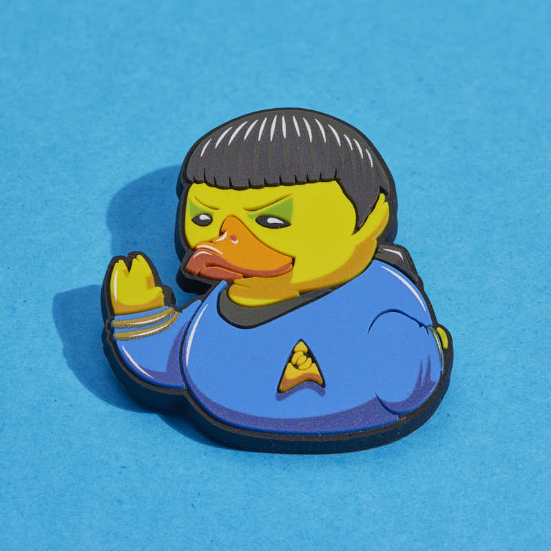 TUBBZ Star Trek Spock – Ansteck-Pin aus Gummi