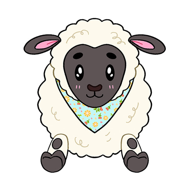 Peluche Mini Squishable – Agneau de Printemps