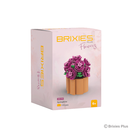 BRIXIES Plus Mini Flower "Spring Time"