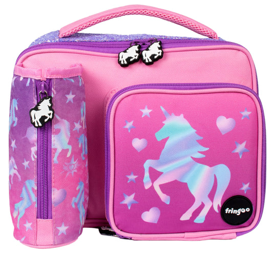 Square Sac repas – licorne Ombre