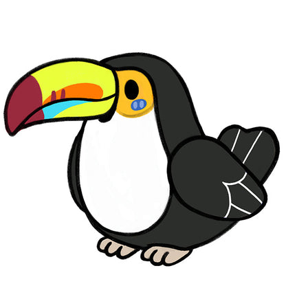 Peluche Mini Squishable – Toucan