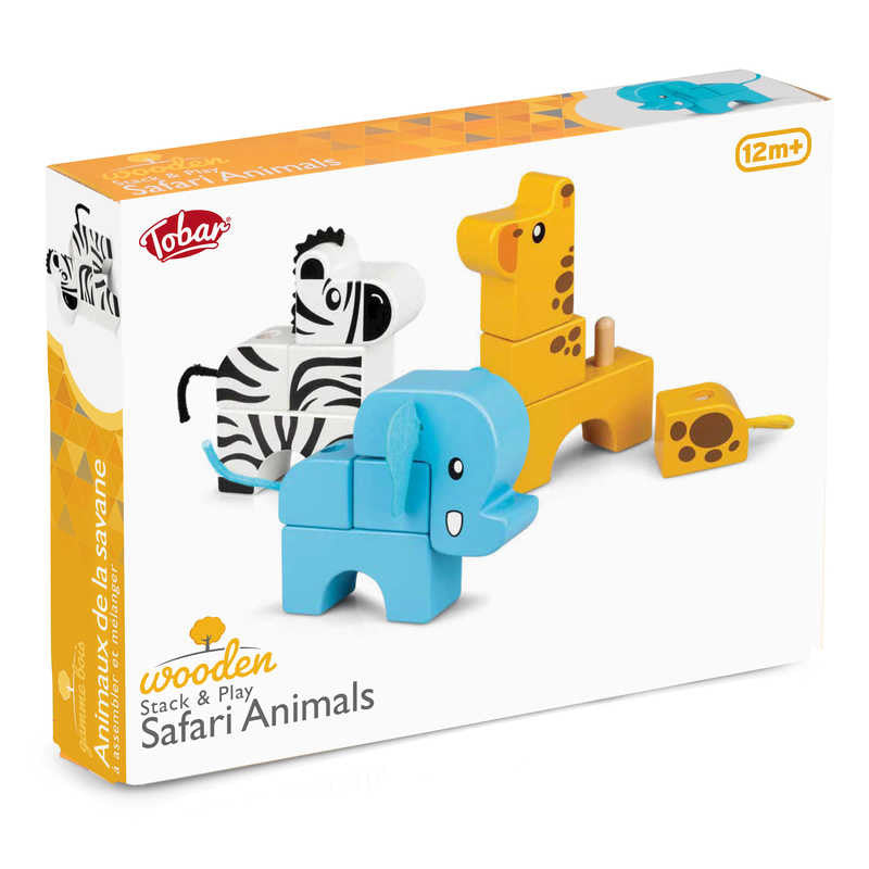 Stack and Play - Animaux Safari