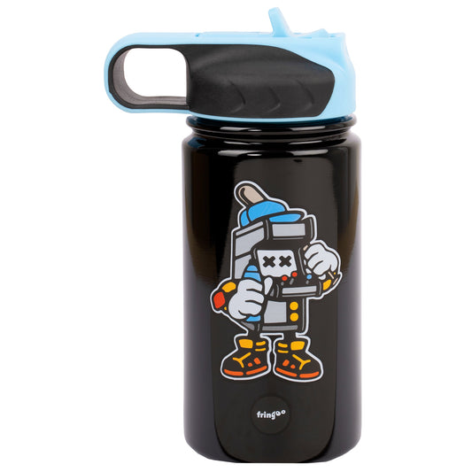 Acier inoxydable Gourde avec paille 350ml – Little Gamers