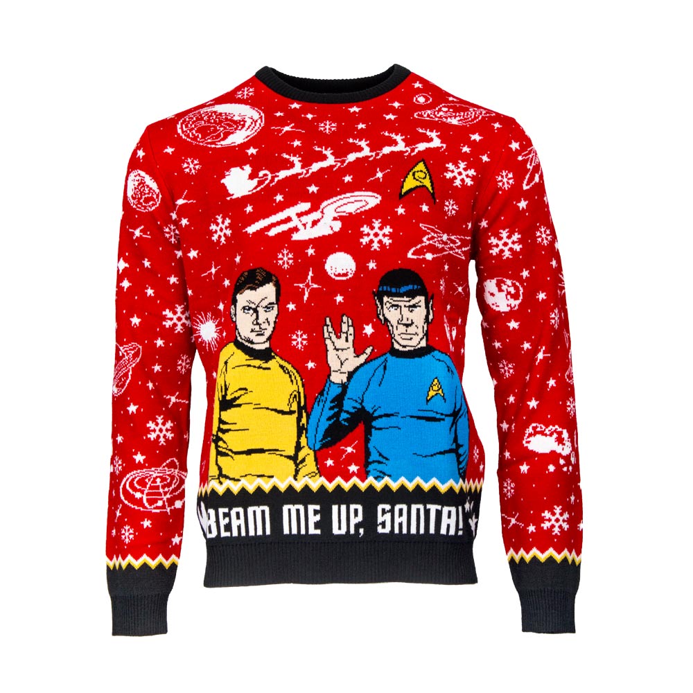 Maglione natalizio di Star Trek - Teletrasportami, Babbo Natale!
