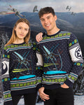 Maglione natalizio X-Wing Battaglia di Yavin