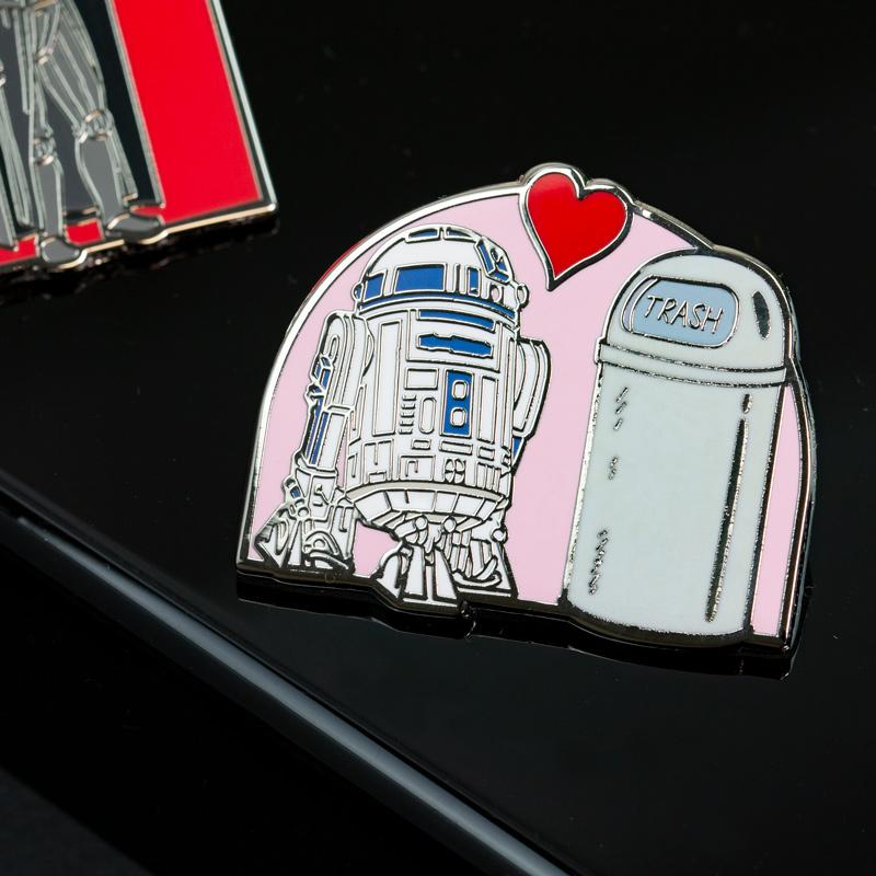 Pin's Star Wars Set 3.1 - R2-D2 et Dark Vador