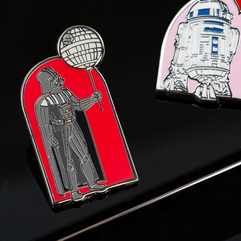 Pin's Star Wars Set 3.1 - R2D2 and Dark Vader