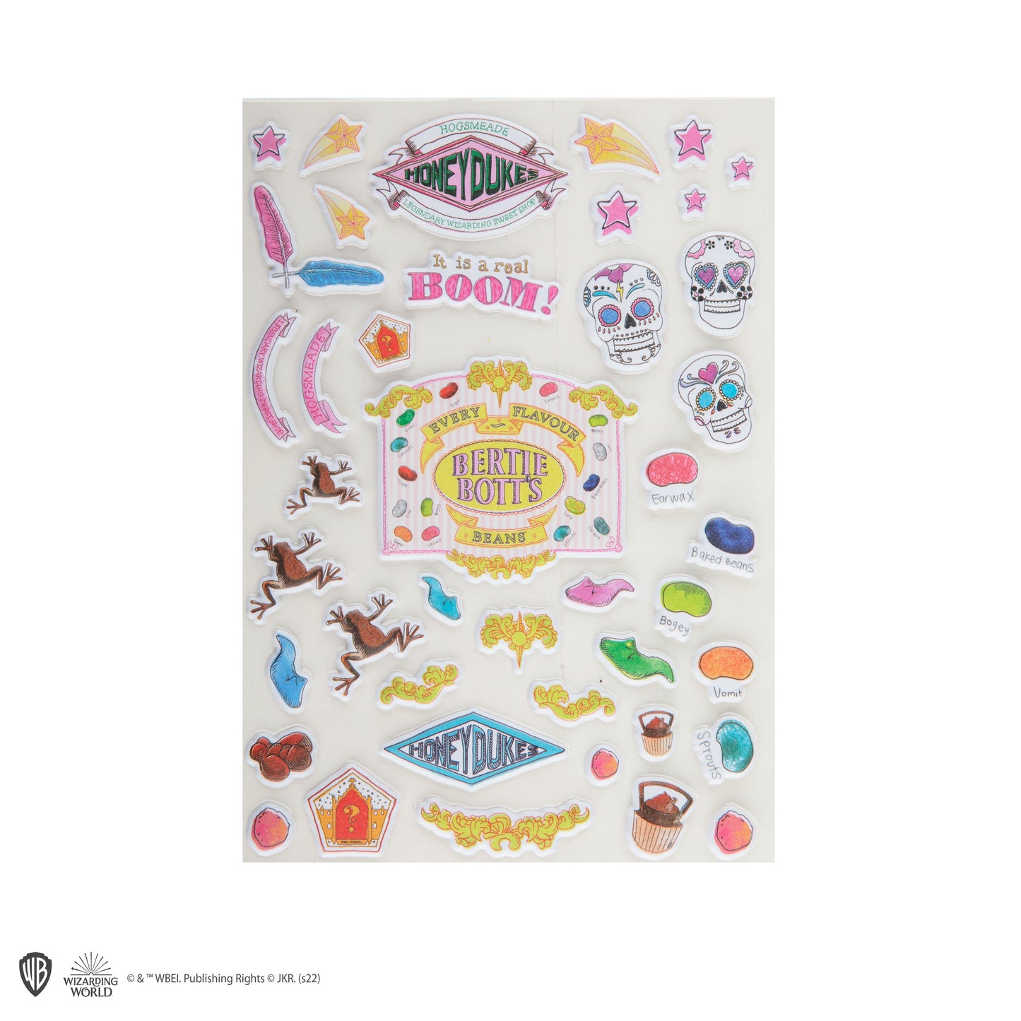 Honeydukes 3D Stickers