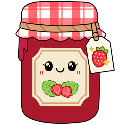 Peluche Comfort Food Squishable – Confiture de Fraise