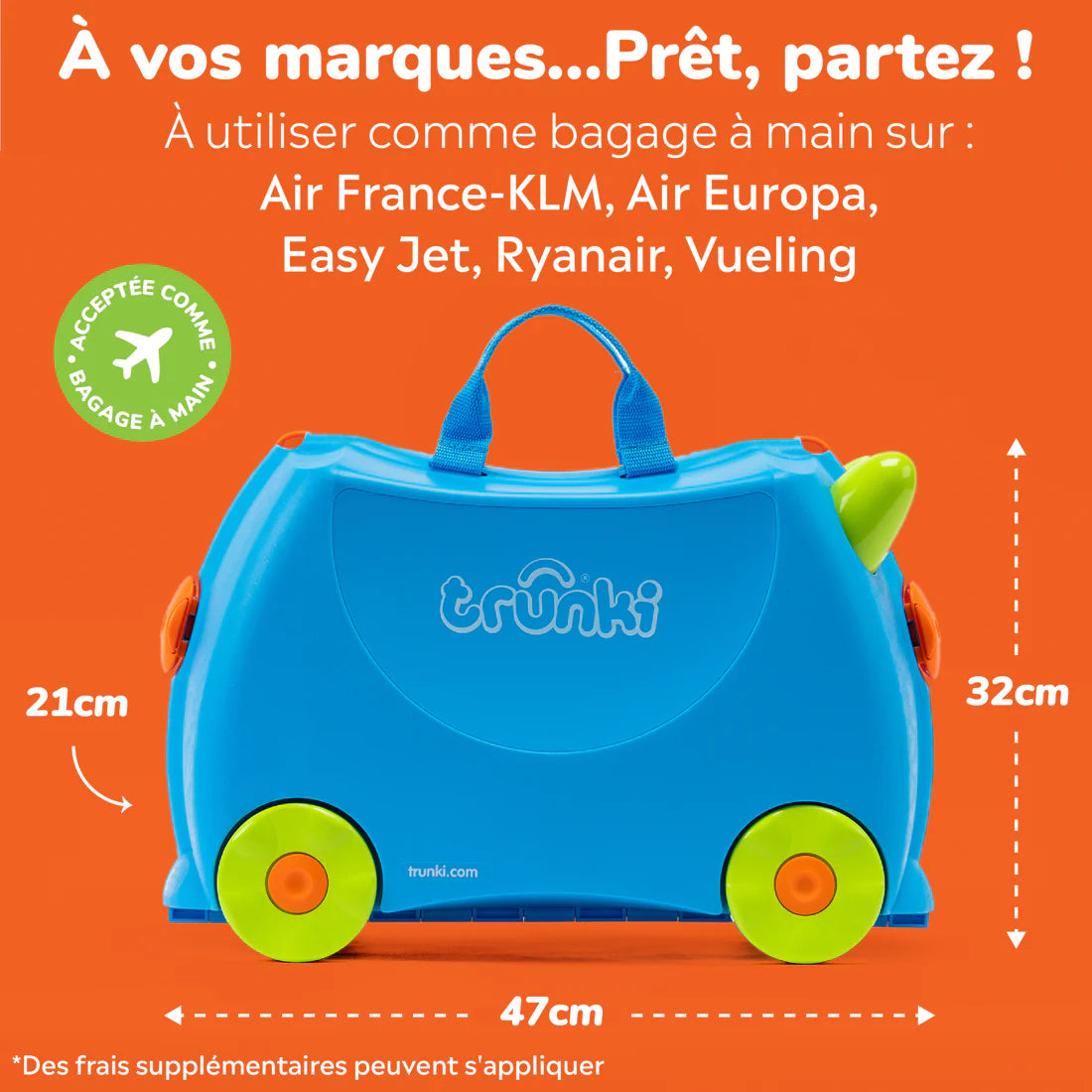 Trunki Ride On - Terrance Blue