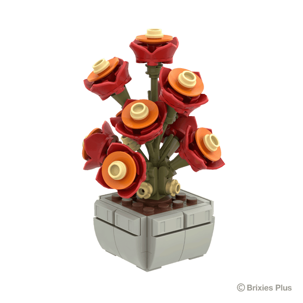 BRIXIES Plus Mini Flower "Sunset"
