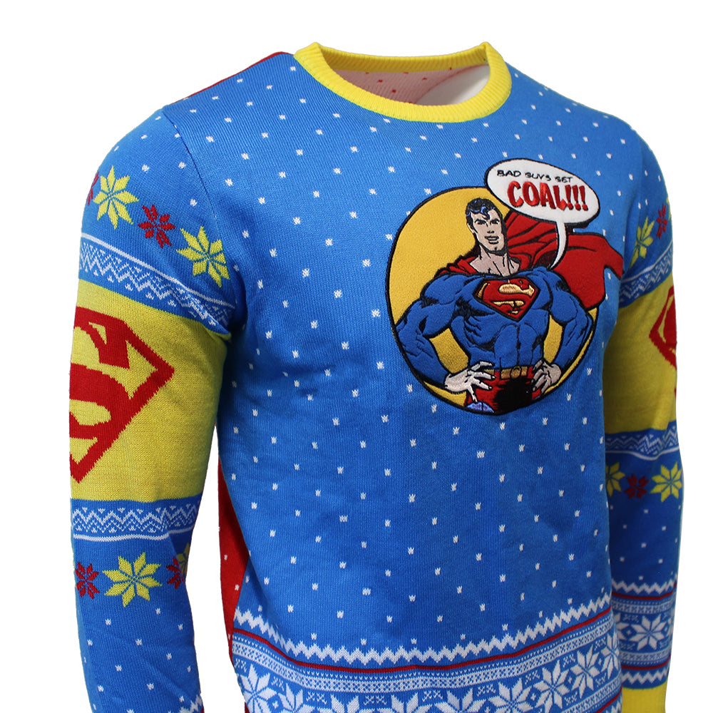 Superman Christmas sweater