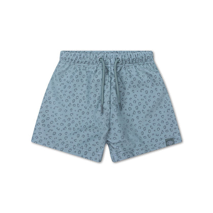 Swim Boxer - Green - Leopard