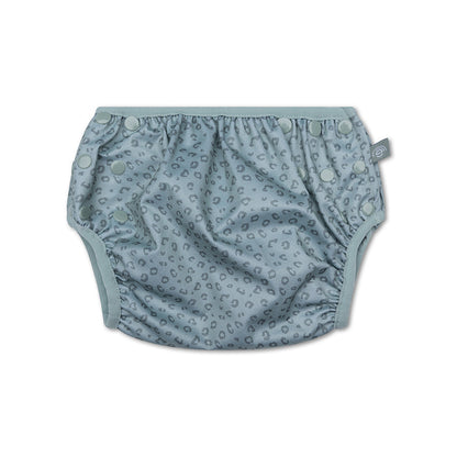 Couche de bain - Verte - Léopard