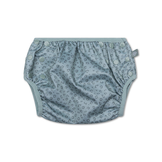 Couche de bain - Verte - Léopard