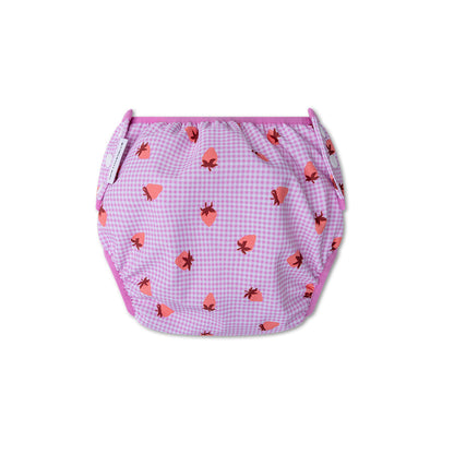 Couche de bain - Rose - Champs de Fraises