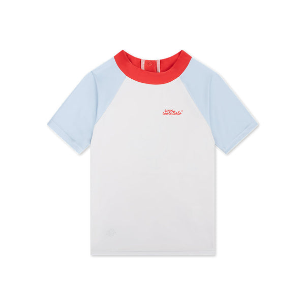 Short-Sleeved Swimming T-Shirt - Multicolored - Seas The Day