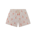 Swim Shorts - Beige/Red - Little Lobster