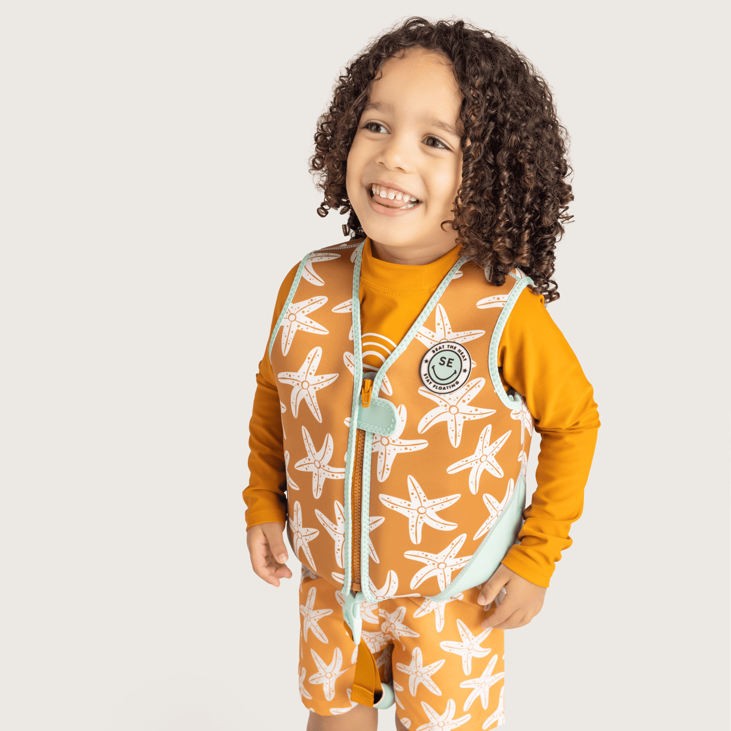 Swim Vest - Orange - Seastar - 3/6 Years