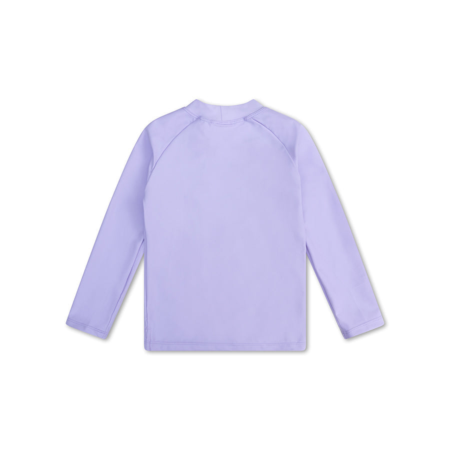 Swimming T-Shirt - Long Sleeve - Lila - Pure Tones
