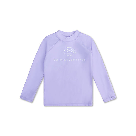 Swimming T-Shirt - Long Sleeve - Lilac - Pure Tones