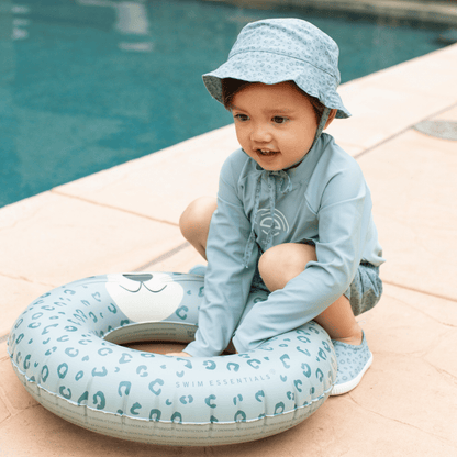 Swim Ring Animal - Green - Leopard - Ø 55 cm