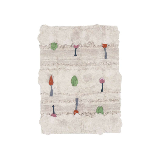 Washable Rug Veggie Garden