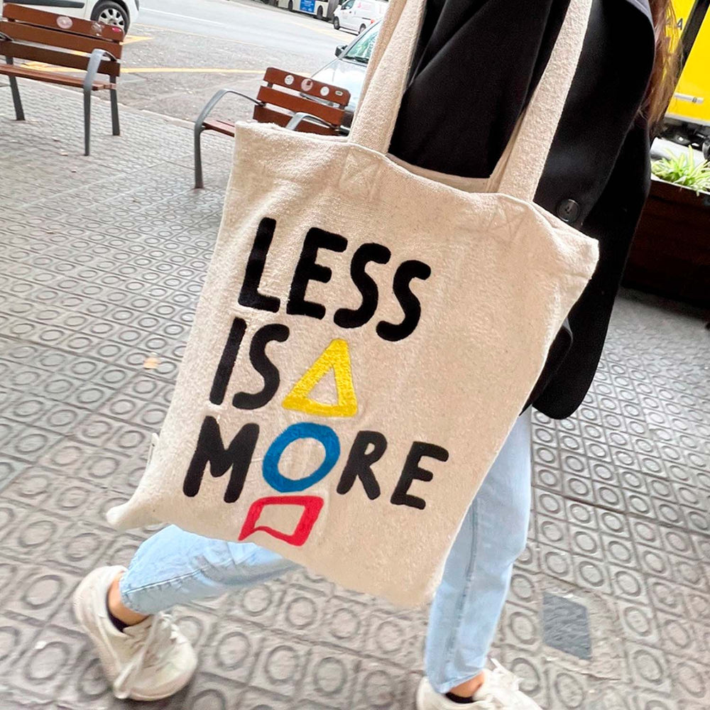 Sac cabas Less Is More – Oli&Carol x Bauhaus Movement