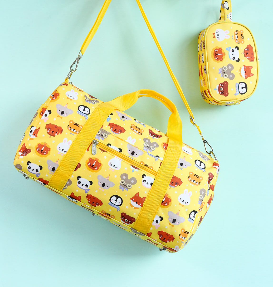 Sac de voyage enfant - Amis des animaux – vue 2 – A Little Lovely Company