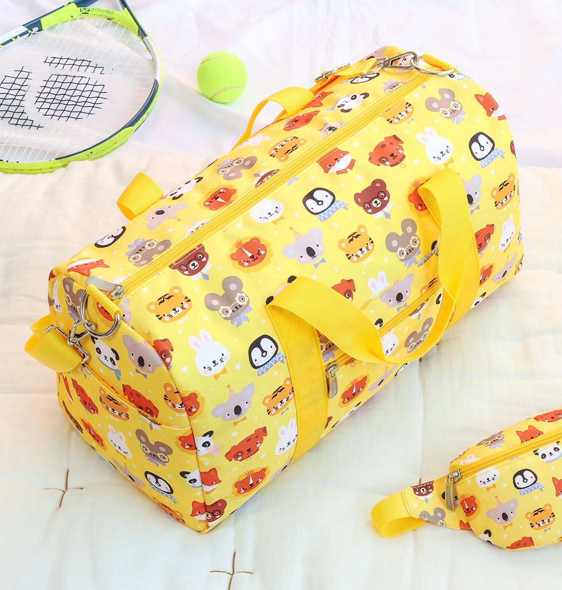 Sac de voyage enfant - Amis des animaux – vue 5 – A Little Lovely Company
