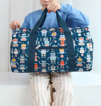 Sac de voyage enfant - Robots – vue 2 – A Little Lovely Company