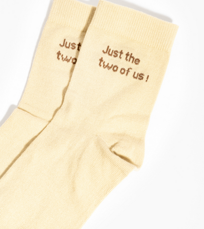 Just the Two of Us Socks