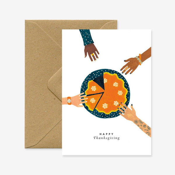 Thanksgiving pie - Carte de voeux