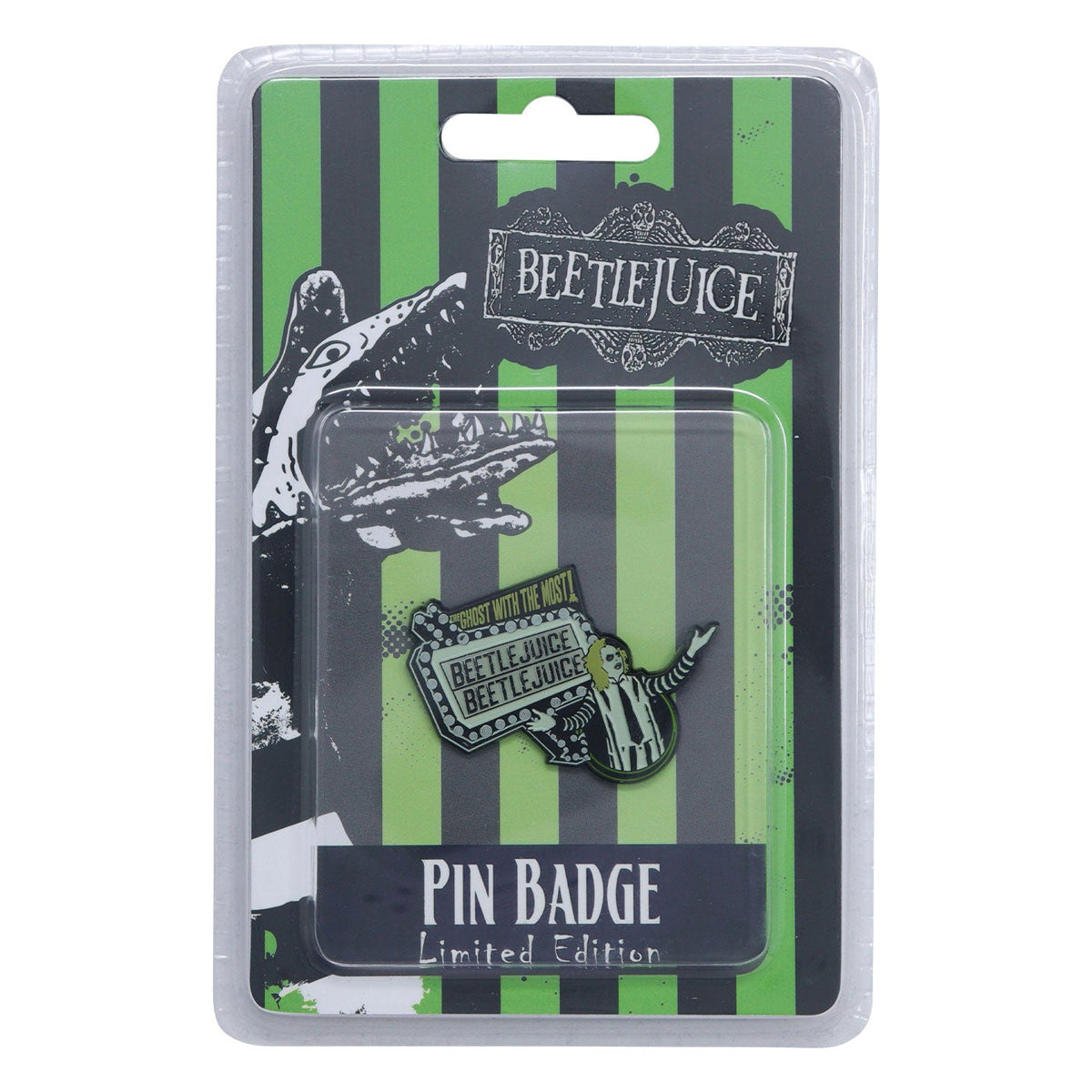 Beetlejuice pin