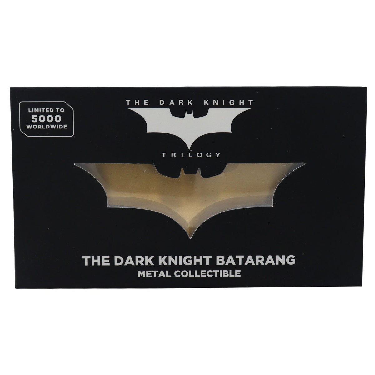 Réplique collector The Dark Knight - Batarang + carte collector