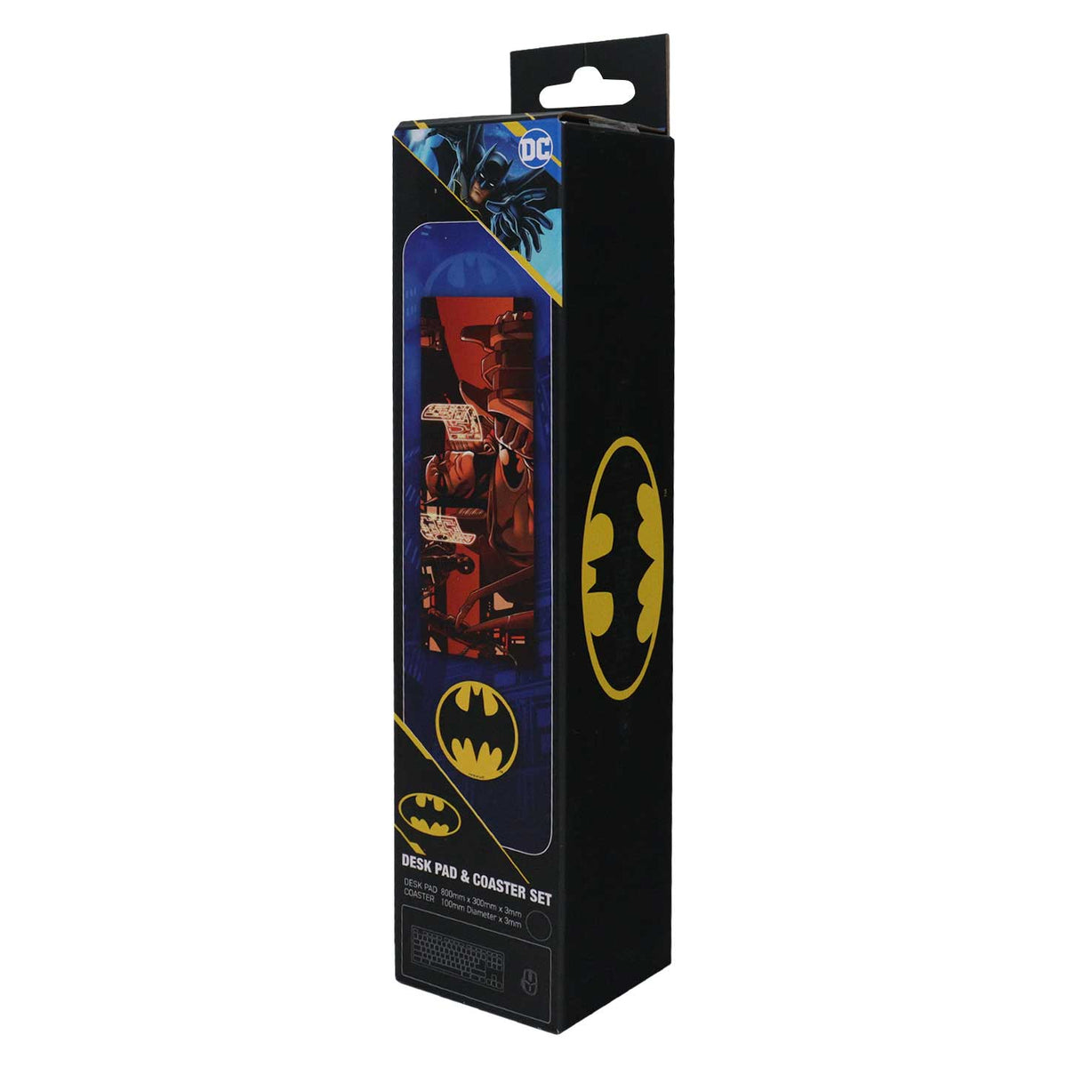 Desk pad XL & set de sous-verres Batman
