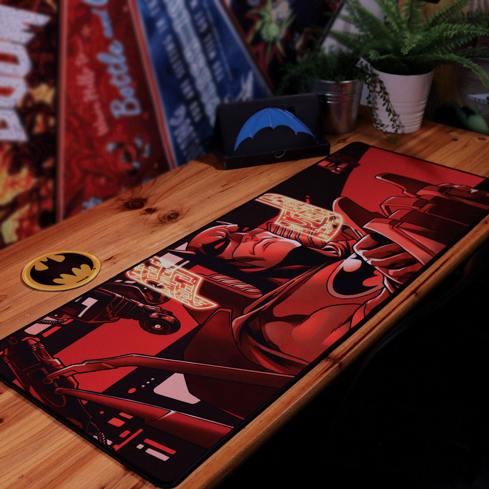 Batman XL Desk Mat & Coaster Set
