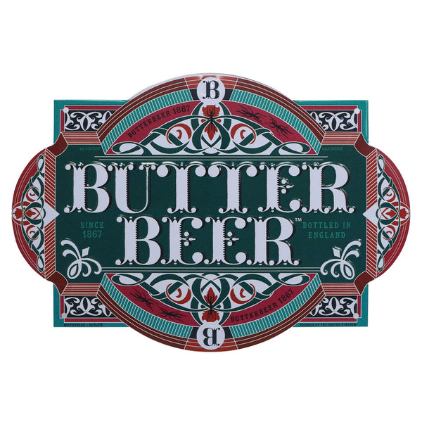 Plaque métal Harry Potter - Butterbeer