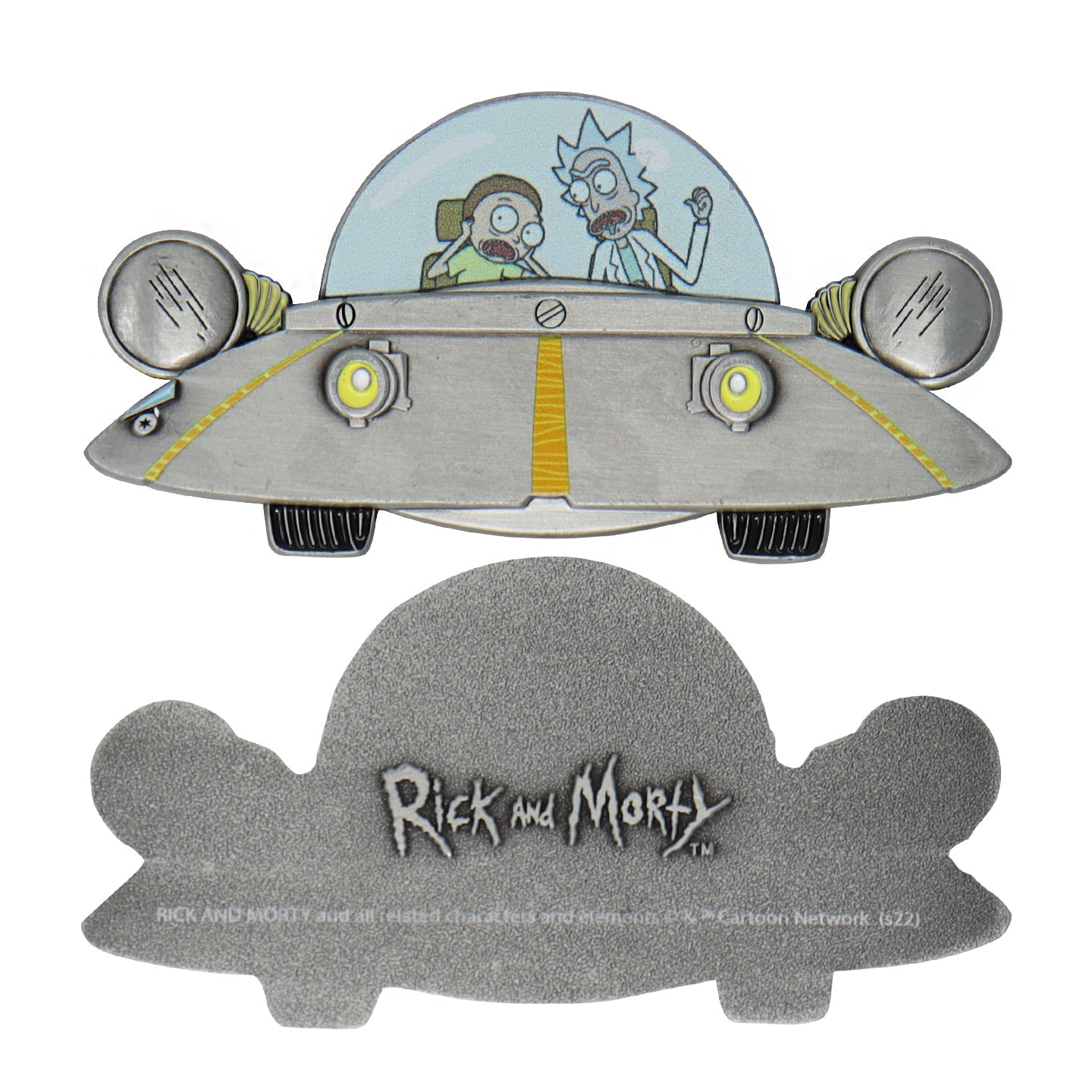 Médaillon collector Rick and Morty