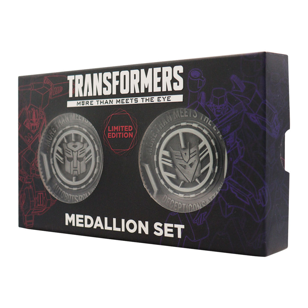 Set de médaillons collector Transformers