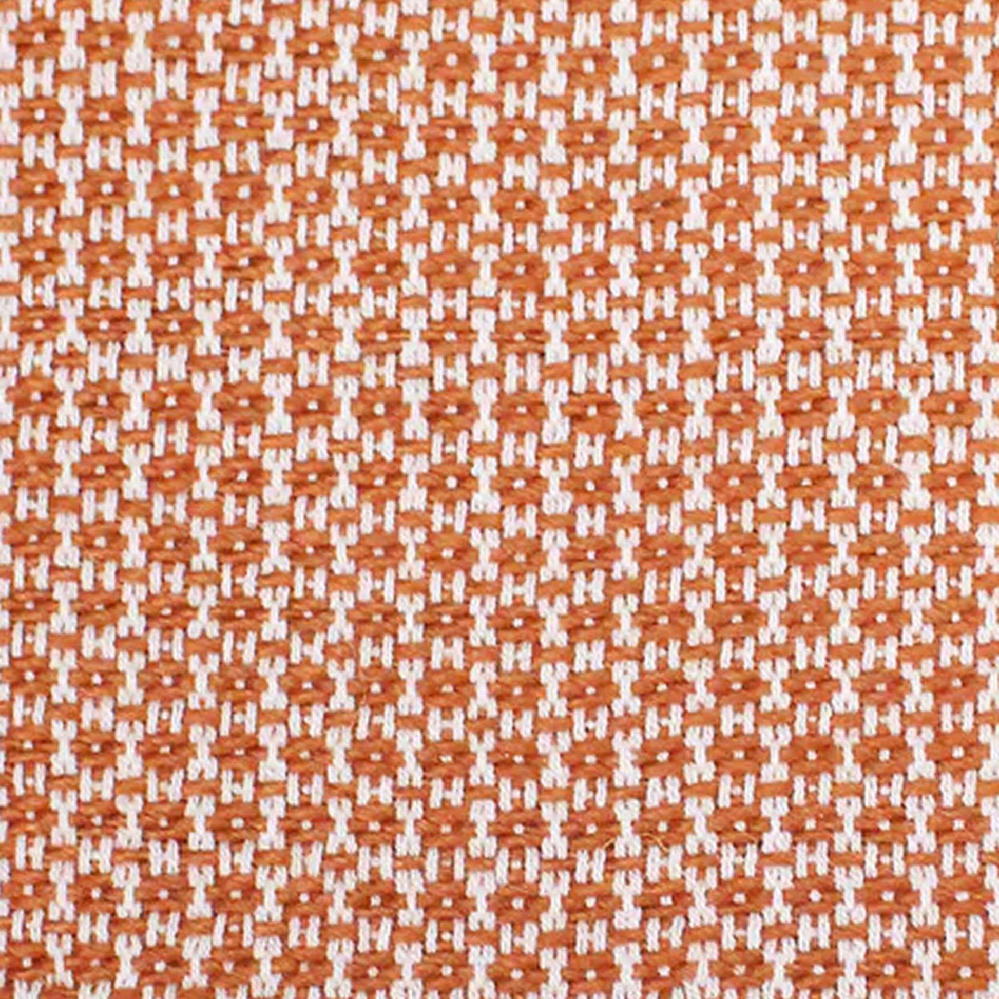 Plaid Ayla orange argile - 125 x 150 cm