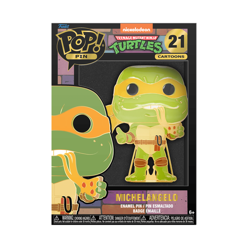 Spilla Pop! Michelangelo 